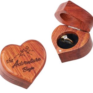 Heart-Shaped Ring Box for Wholesale Programs