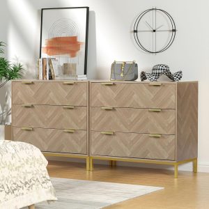 3 Drawer Chest Dresser Space Saving Bedroom Living Room Furniture Storage